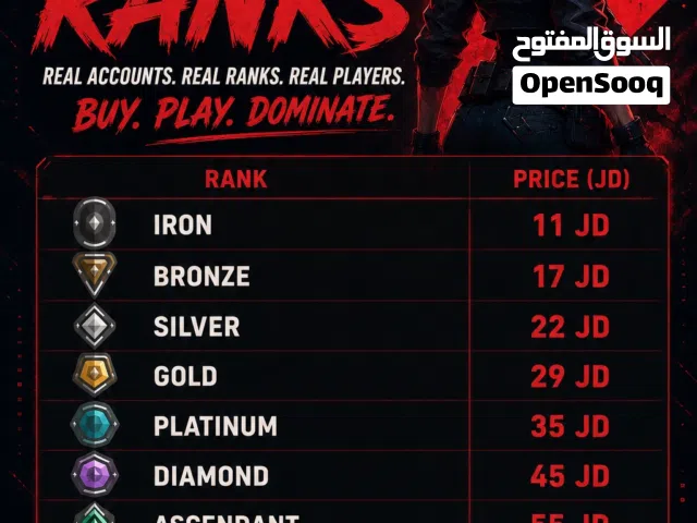 Accounts - Others Accounts and Characters for Sale in Salt