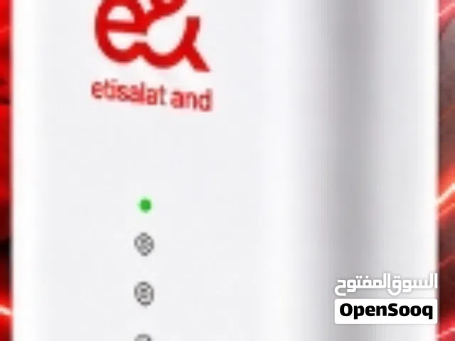 Etisalat home WiFi internet connection