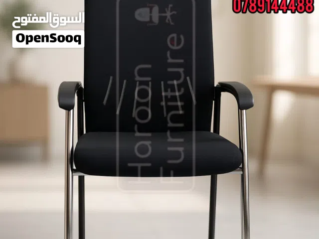 كرسي انتظار مريح ومميّز ظهر شبكي مناسب للعيادات الطبية والمستشفيات والمكاتب والغرف الاجتماعات