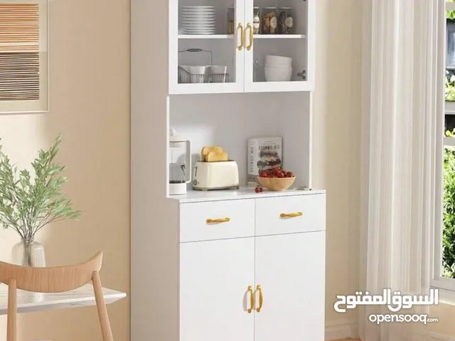 خزانة مطبخ منزلية 4 دفات – ترتيب وأناقة بكل زاوية!