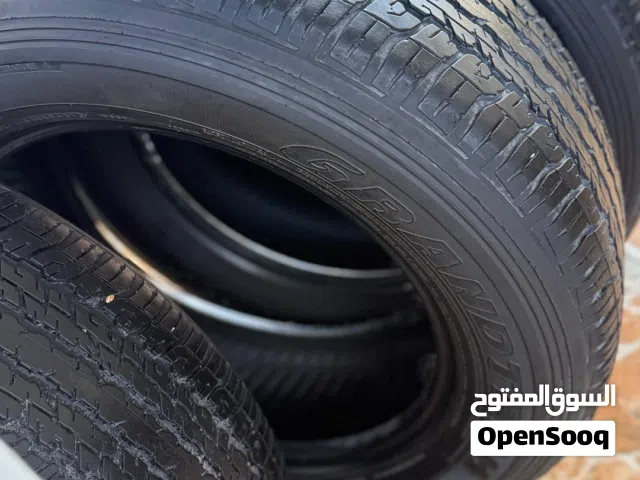 اطارات دنلوب اصلية بحالة جيدة جدا