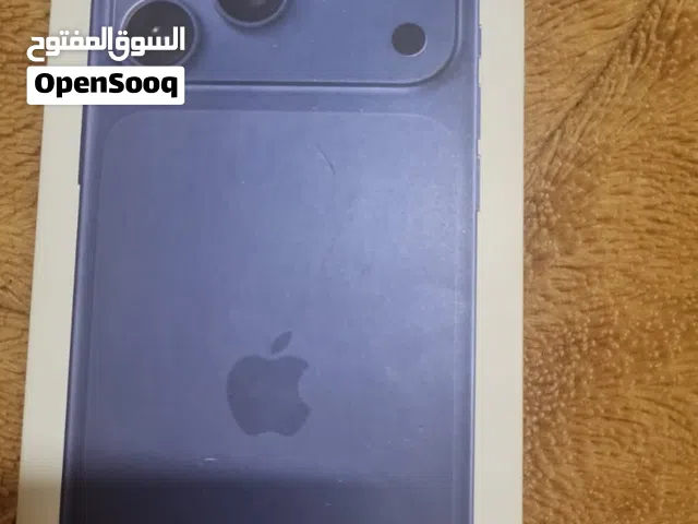 ايفون بروماكس 17   من ابل  جديد بالكرتون لم بفتح بعد 256 gb