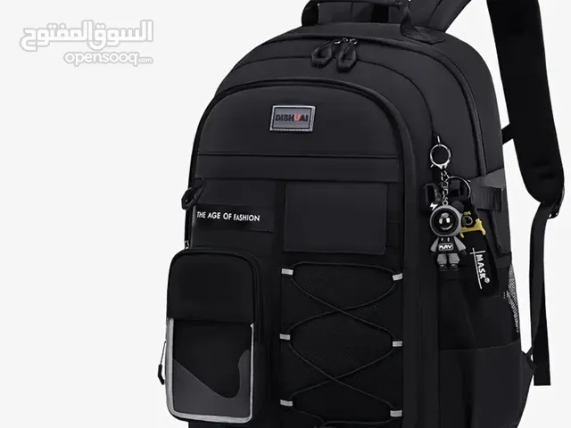Stylish Black Medium Backpack – Multi-Functional & Trendy Brand New