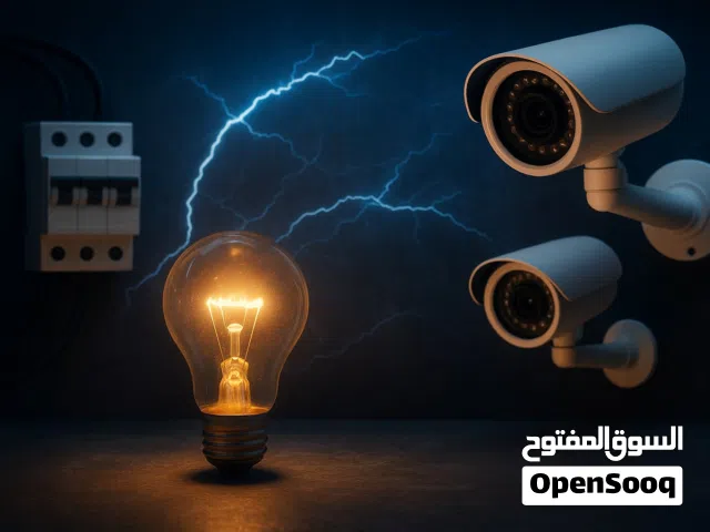 فني كاميرات مراقبة،إنترنت، وإنتركم كهرباء كل ما تحتاجه من أنظمة ذكية في مكان واحد