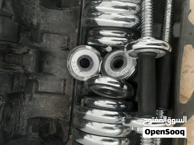 أثقال 30 كيلو مستعملة إشي خفيف بس