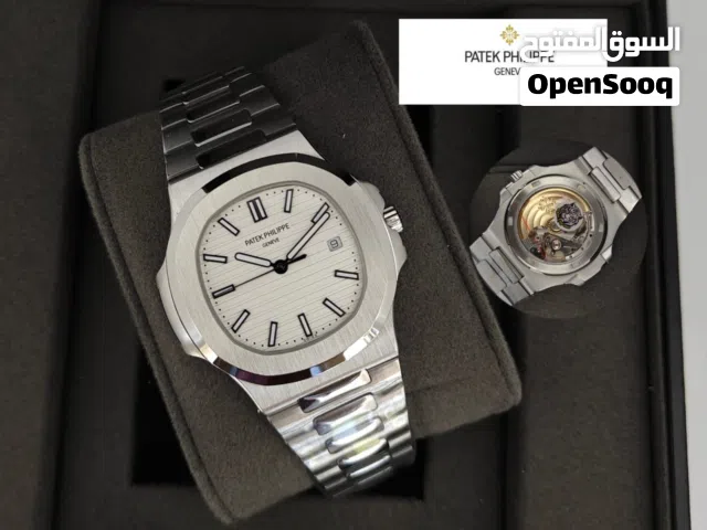 Patek phillipe and Cartier master quality stainless steel with saphire glass swiss. replica/clone/co