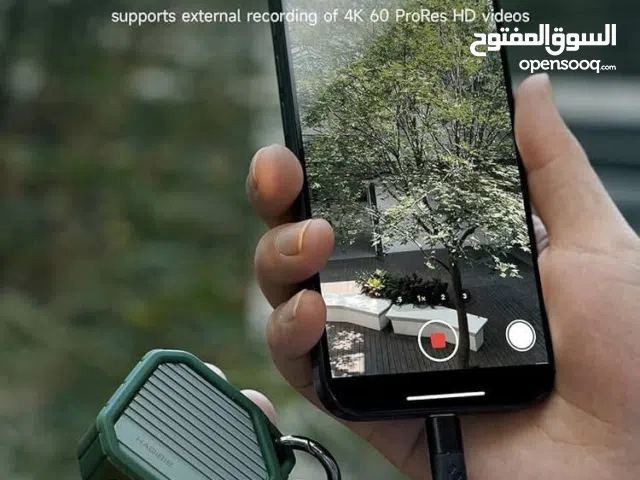 راك ينربط مباشرة على اجهزة الايفون ويدعم التصوير باعلى جودة