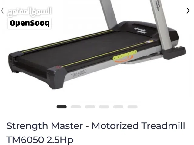 Strength Master - Motorized Treadmill TM6050 2.5Hp