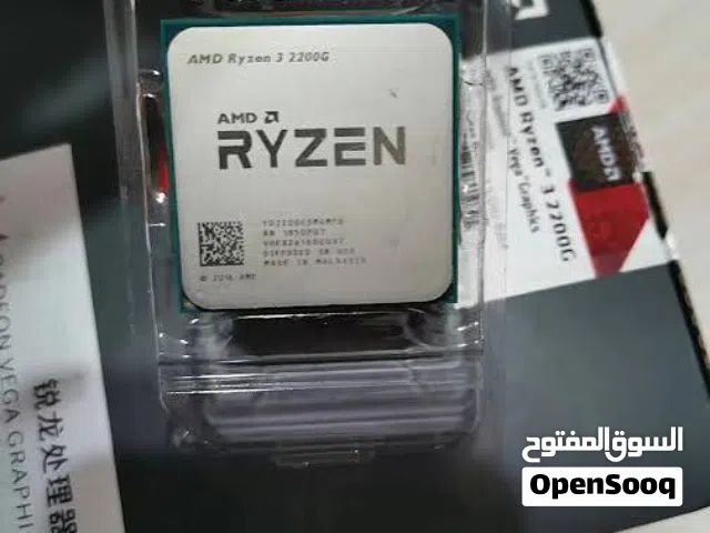 معالج  R3 2200G بكرت شاشة مدمج