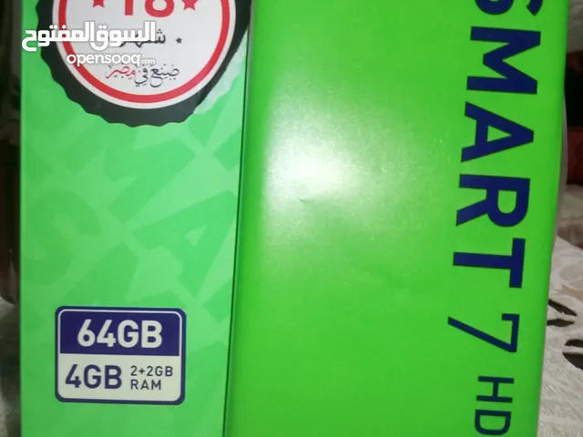INFINIX SMART 7HD كسر زيرو ماشاء الله  64 جيجا 4 رام  مش مغير حاجه موجود خربوش مش واضح في الفريم