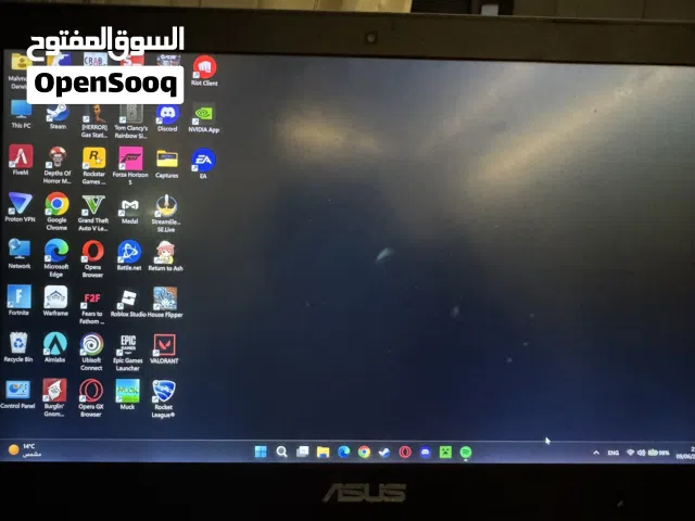 Windows Asus for sale in Ramallah and Al-Bireh