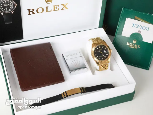 وصل البكج الملوكي الجديد والقوي ساعات ROLEX كوبي ماستررجالي الأكثر مبيعًا اعلى صنف طبعا
