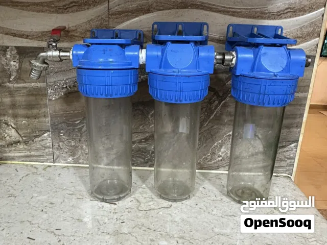 فلتر ماء ثلاث مراحل للبيع  مع حنفيه