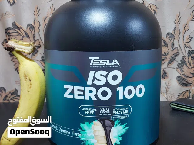 بروتين بودر Iso zero 100 مستخدم فقط 250g والوزن الصافي 1750g