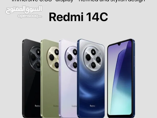 REDMI 14C ( 256GB ) \ RAM 8 NEW \\\ ريدمي 14 سي ذاكره 256 جيجا الجديد