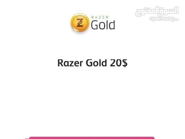 Razer gold gift card 20usd