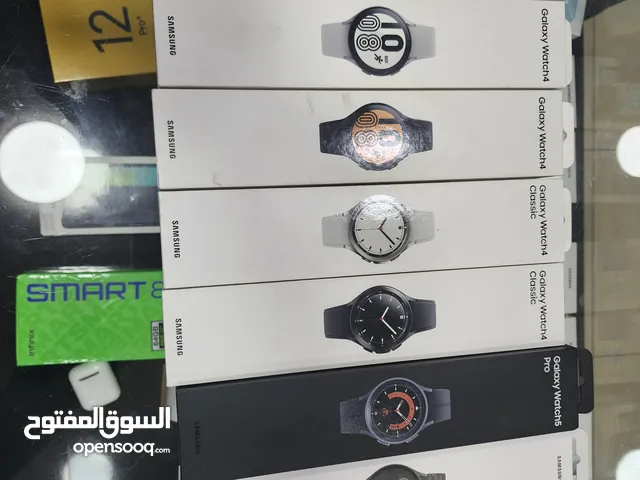 Samsung Watch 4 & 4 classic & 5pro &7 جديد بسعر مميز