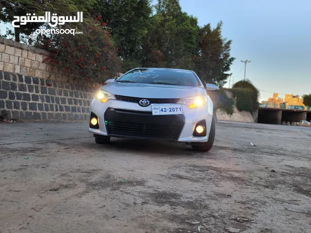 توياتاء كورولاء 2014(S) رقم واحد وارددد جعاله العيددد لطايع والديه