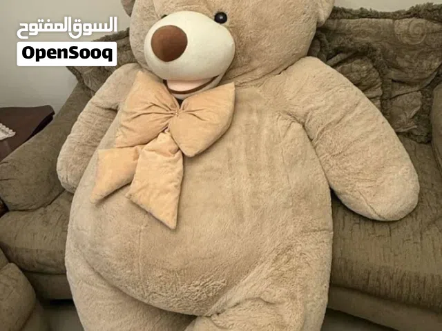 دب محشي ضخم أطول من مترين
