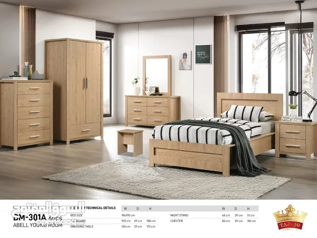 KIDS BEDROOM SET WITH MATTRESS WITH FITTING غرف نوم مل اطفال مع دوشج مع ترکيب