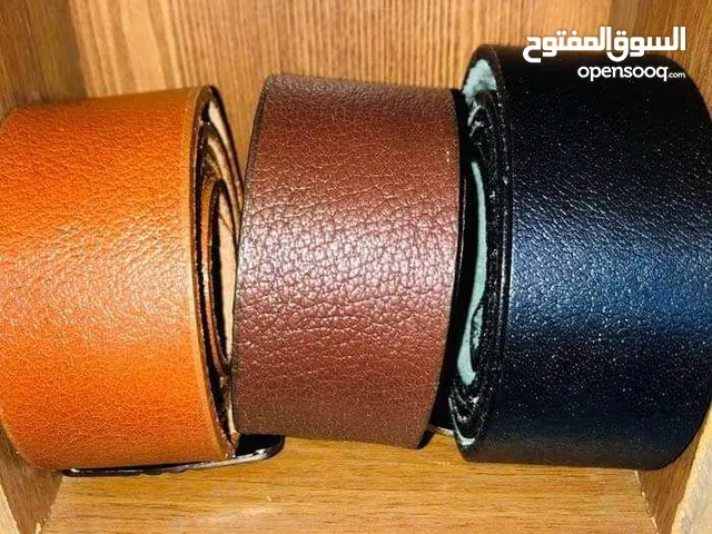 حزامات جلد طبيعي مصري ول الاثنين ب 6