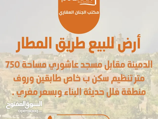 Residential Land for Sale in Amman Al-Dmenah