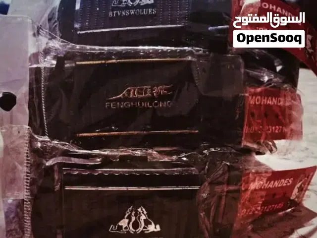 حزام رجالي جلد أسود - توكة أوتوماتيك فخمة - جديد تماماً بالتغليف!