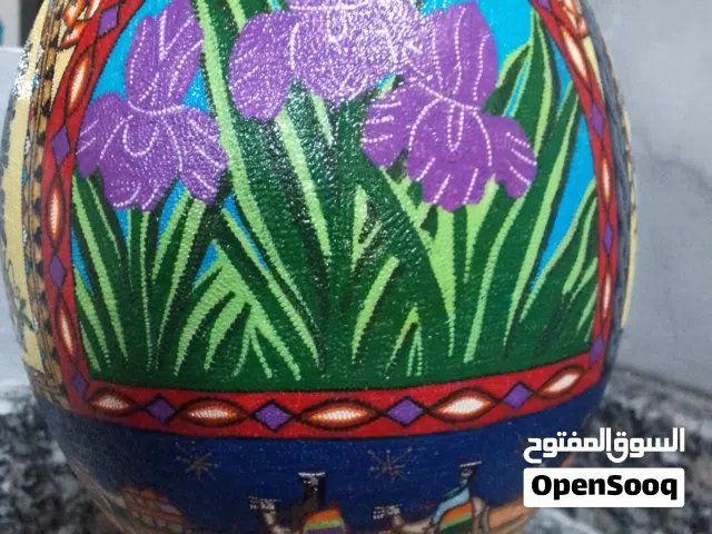 رسم وتتقيط عابيض النعام