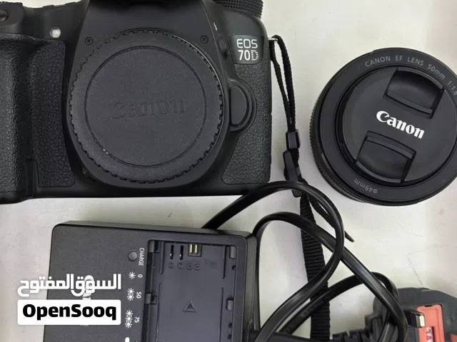 Canon EOS 70D + 50mm f/1.8 STM Lens – Good Condition