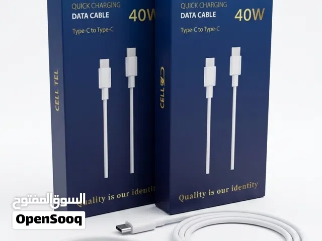 كابل شحن سريع بقوة 40W (type-C to Type-C)  من CEll TEl Turbo113