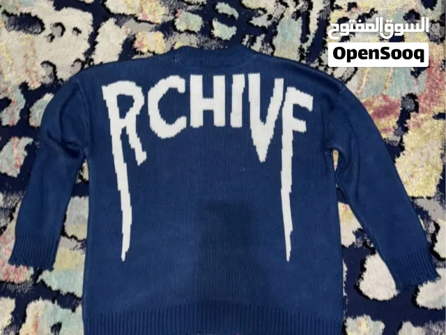 Rchive blue crewneck