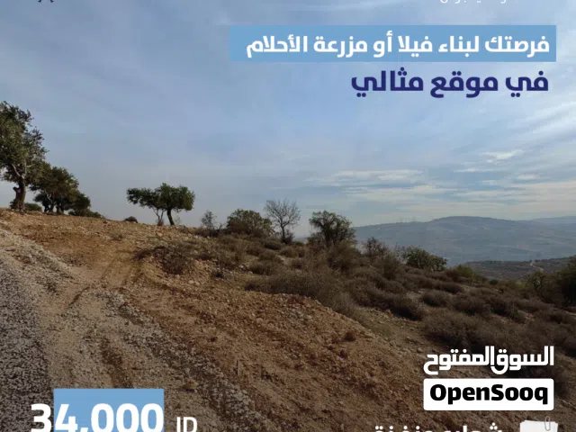 مشروع أراضي للبيع في روابي المجدل – جرش