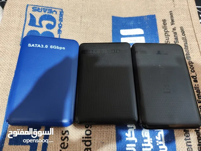 ثلاثه هاردات بسعه اجماليه 2 تيرا بايت فل العاب بلاستيشن 4