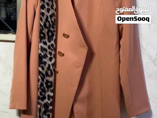 جاكيت جديد بالليبل طويل ومبطن فخمة