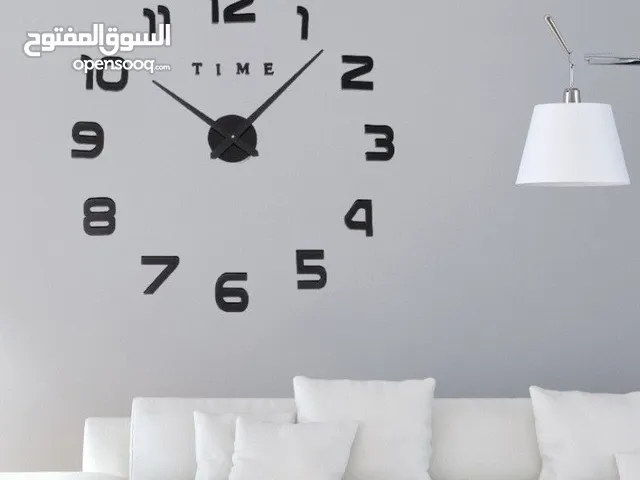 ساعة حائط 3d diy