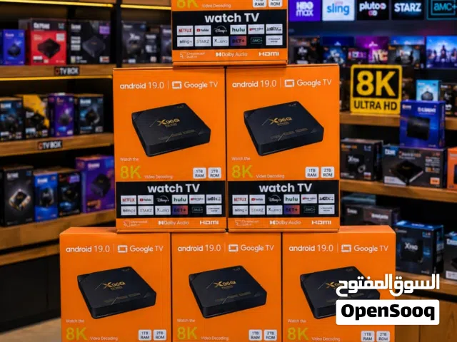 Smart TV Box – 8K UHD / Android 19 - 1TB GB Ram+ 2 TB Storage / All TV Channels