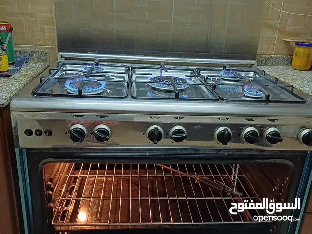 5 Burner Gas stove + Oven, with electric auto lighter