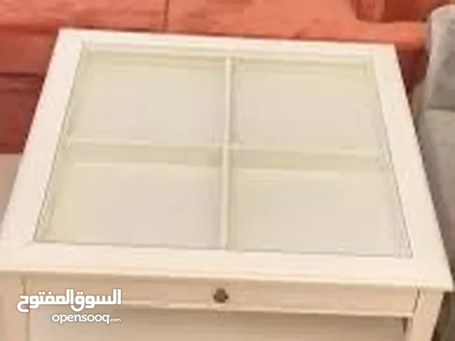 طاولة من ايكيا - ikea table with drawers
