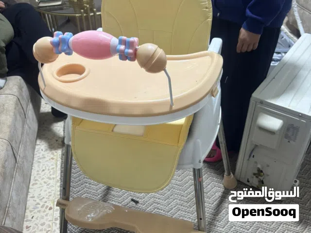 تخت بيبي و كرسي طعام