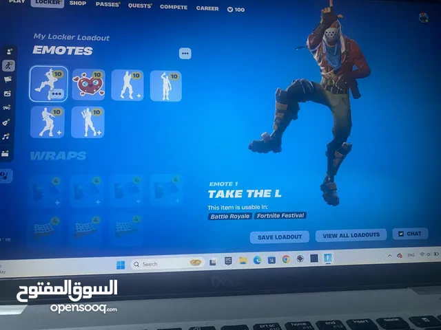 حساب فورت سيزون 3 و take the L