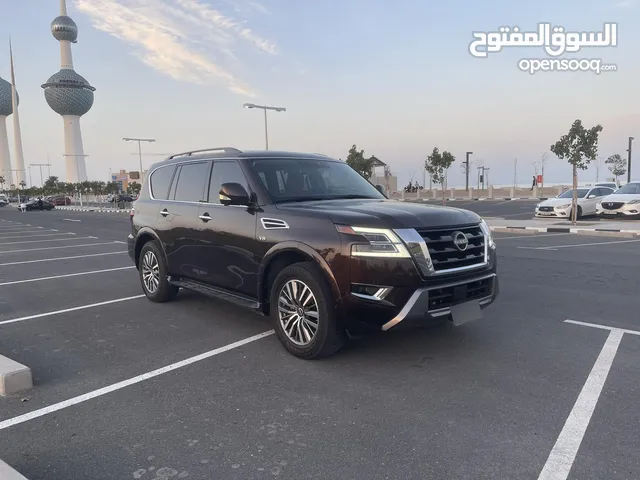 للبيع نيسان باترول وارد امريكا (ارمادا) 2021 بدون دبل (V8) الماكينه الكبيره