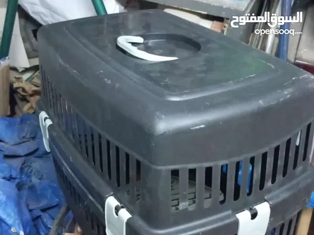 قفص ببسس ثلاث ألوان ازرق و سكني اسود اسود و برتقالي
