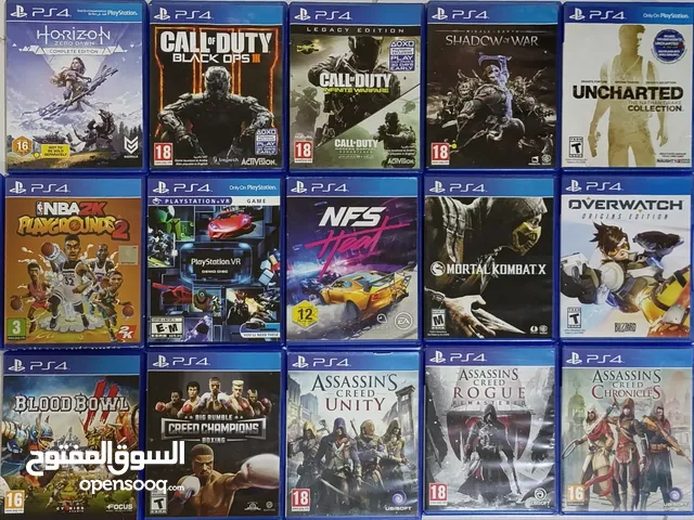 PS4 games cds