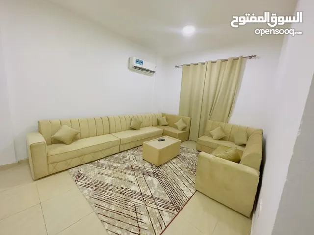 لايجار الشهري شقه غرفه وصاله مفروشه سوبر كلاس بالمويهات عجمان