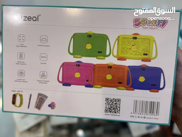 تابلت للاطفالTablet تابلت telzeal ذاكرة 128 جيغا رام 6 جيغا