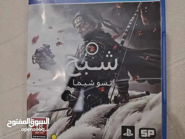 لعبة Ghost of Tsushima مستعمله بحالة الوكاله  لجهاز ps4