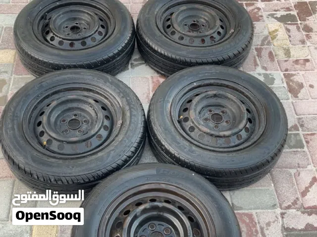 Rims for sale with new tires  للبيع رنقات كورولا وتواير جديد حجم 15
