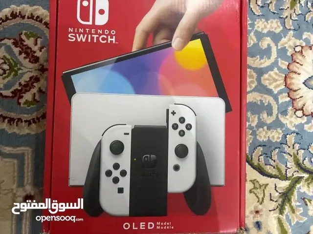 Nintendo switch oled الكرتون مفتوح فقط