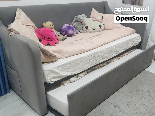 gray sofa's bed with Bluetooth
