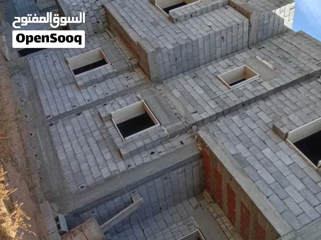 هيكل للبيع  تاجوراء السيرتي ...حي سكني كامل متكون من طابقين قيد الانشاء زوز شقق مفصولات
